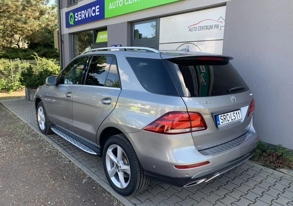 Mercedes-Benz GLE cena 109900 przebieg: 174000, rok produkcji 2016 z Będzin małe 497